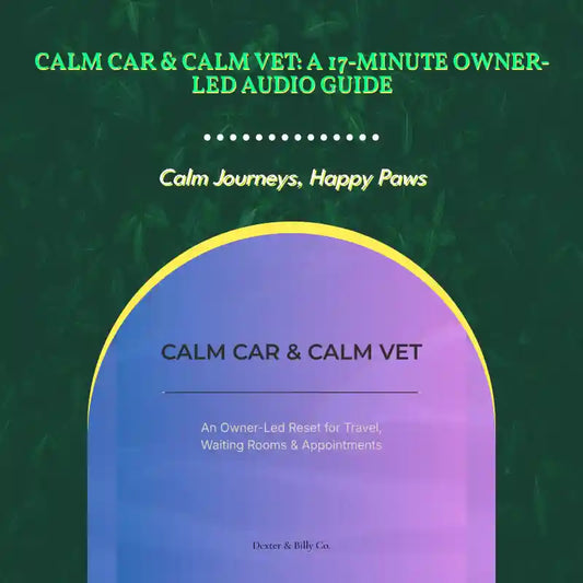 Calm Car & Calm Vet: A 17-Minute Owner-Led Audio Guide by@Outfy