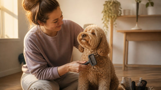 How to Help Your Dog Feel Calm About Being Brushed