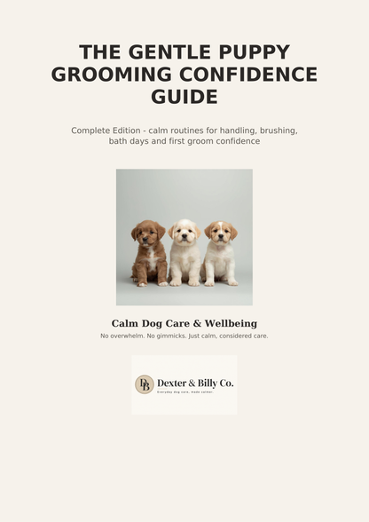 The Gentle Puppy Grooming Confidence Guide