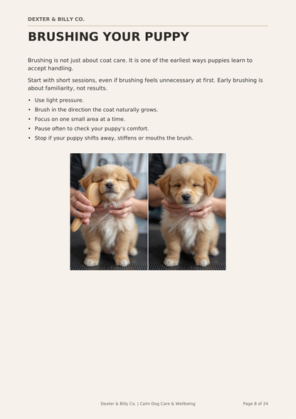 The Gentle Puppy Grooming Confidence Guide