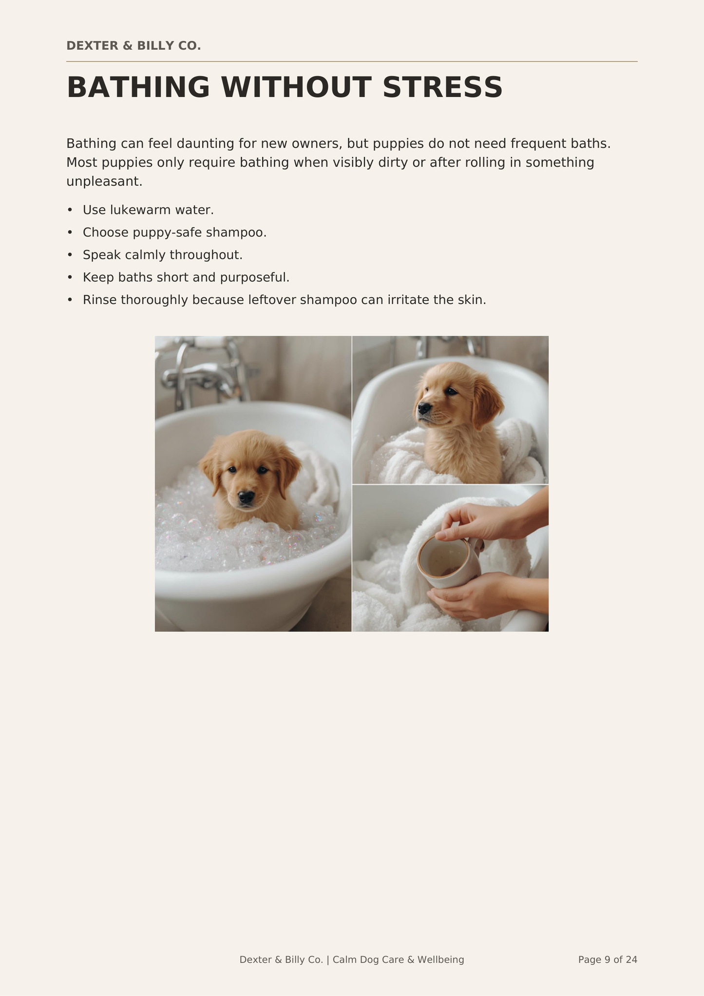 The Gentle Puppy Grooming Confidence Guide