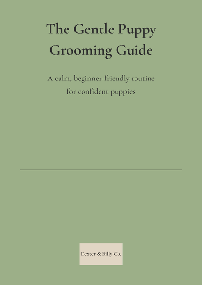 🐾 The Gentle Puppy Grooming Guide - Free Digital PDF