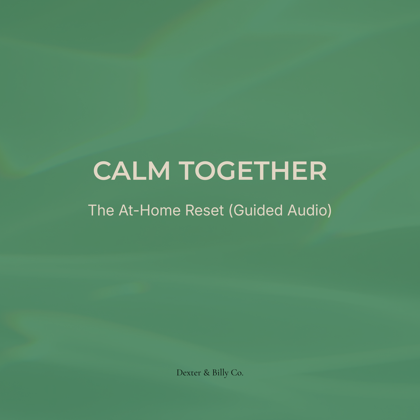 Calm Together: The At-Home Reset (Guided Audio) - Dexter And Billy Co.