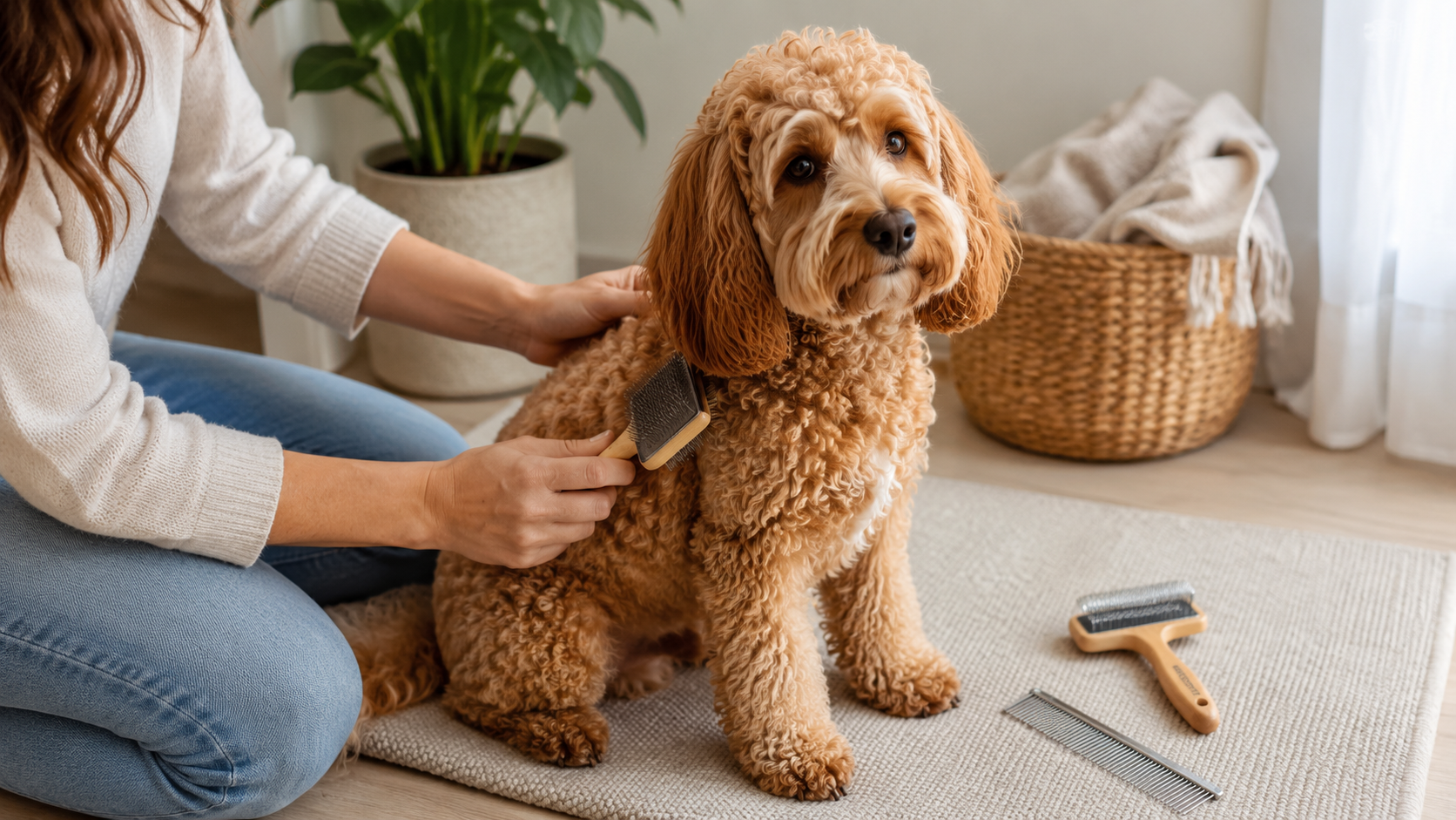 Digital download cover for Dexter And Billy Co.'s 21-day curly coat reset guide titled "Stop the Mat Cycle."