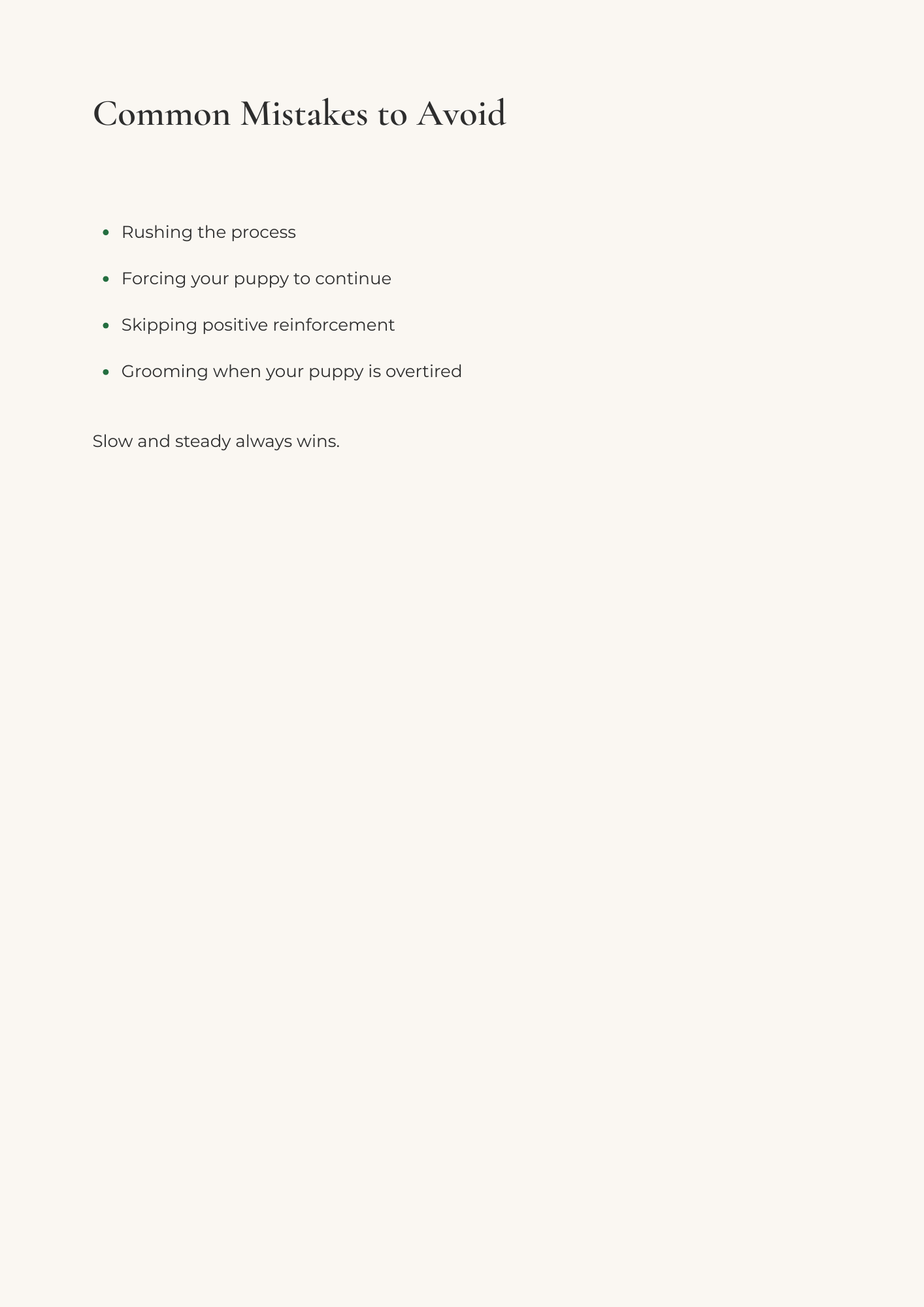 🐾 The Gentle Puppy Grooming Guide - Free Digital PDF