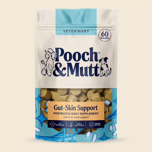 Pooch & Mutt Gut-Skin Support Supplement for Dogs - Dexter And Billy Co.