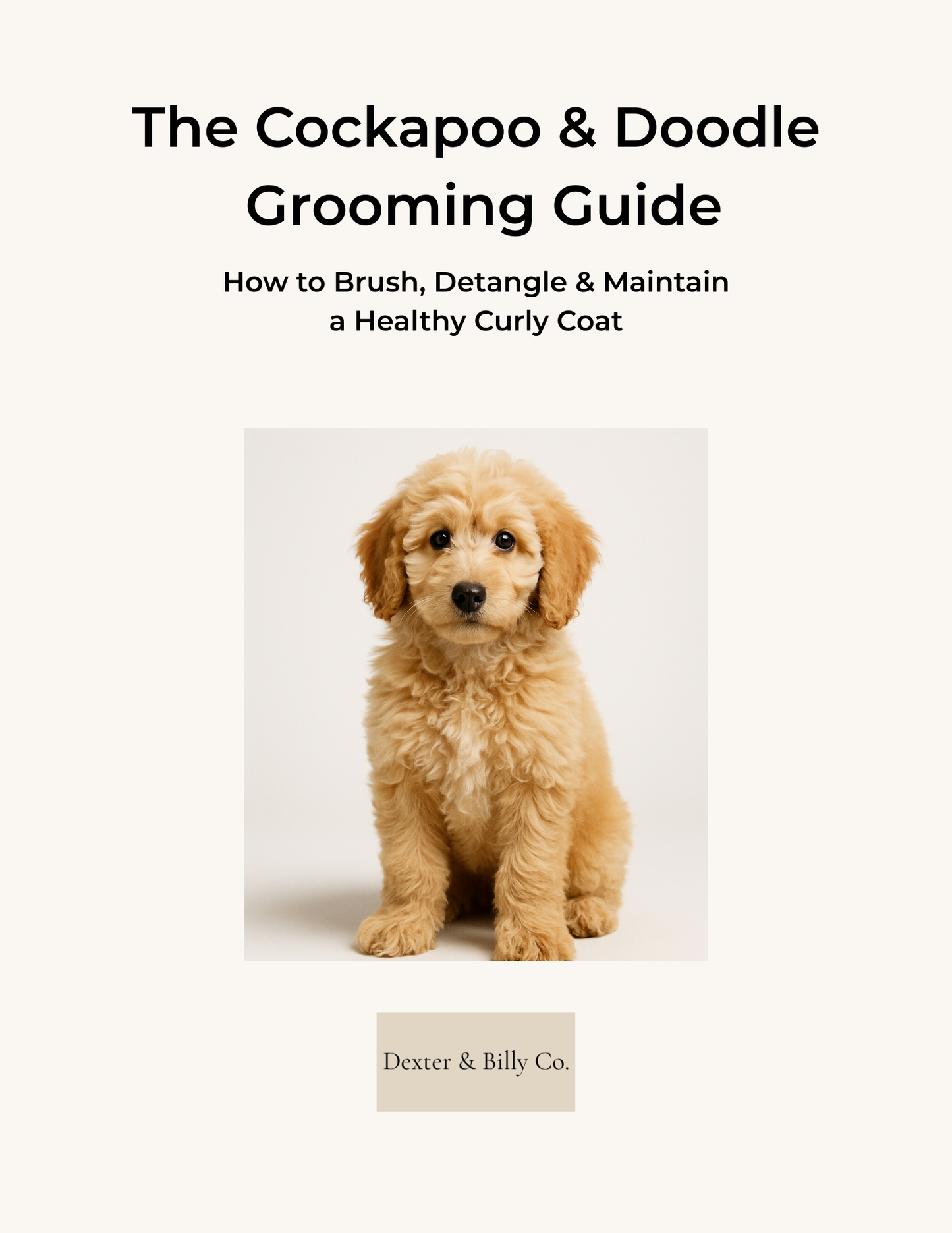 The Cockapoo & Doodle Grooming Premium Guide (Digital Download)