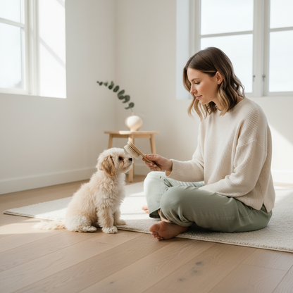 Puppy Grooming — First brush